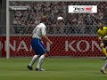 PES 09 - Barcelona vs Man. United :: 3 goals from Messi