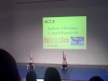 Silvia And Joy gymnastica at charities week 2009