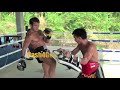 Roger Huerta: Tiger Muay Thai Training Highlight Reel