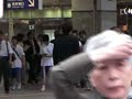people in Hiroshima(Japan), Hiroshima station