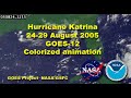 Hurricane KATRINA from satellite