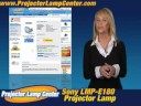 Sony LMP-E180 Projector Lamp