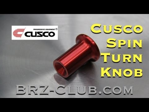 Cusco Spin Turn Knob – Unboxing, Install and Review – 2013 Subaru BRZ