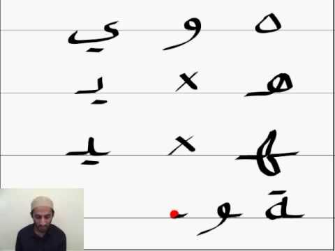 Learn Arabic - Lesson 2 (Part 4) - Arabic characters
