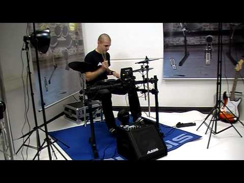 how to adjust sensitivity on alesis dm6