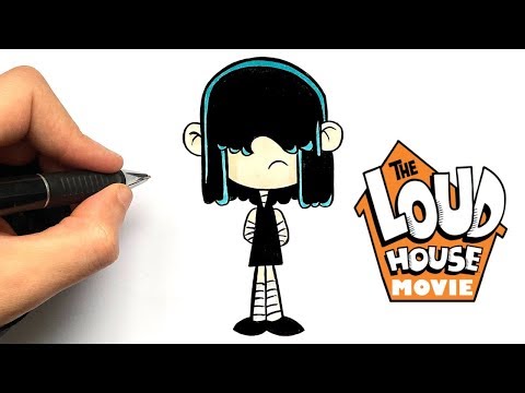 video-linktoworks-HOW TO DRAW LUCY LOUD - THE LOUD HOUSE - YouTube