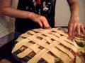 Me Baking a pie. and some stuff from thanks giving