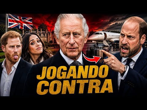 🚨 MEGHAN E HARRY VOLTAM A PEDIDO DE CHARLES E ESCANCARAM TRAIÇÃO A WILLIAM
