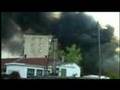 Incendie entrepôt Baud à Chêne-bougeries (Suisse)