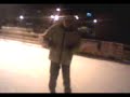Kentossul pe gheata iceskate(2 fratiuci patineaza)