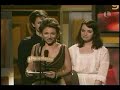 ilene chaiken mia kirshner leisha hailey come for receiving their glaad awards for the l word