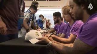 Firma de autógrafos en Nueva York