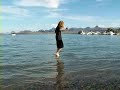 Walk on Water lake like Criss Angel