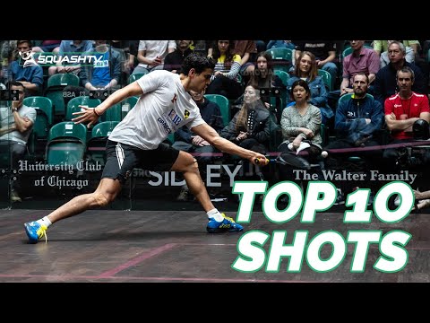 Top 10 Shots - PSA World Squash Championships 2023 