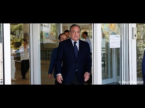 Florentino Pérez volvió a visitar a Alfredo Di Stéfano en el hospital Florentino Pérez volvió a visitar a Alfredo Di Stéfano en el hospital