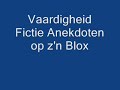 Vaardigheid - Fictie Anekdoten op z\
