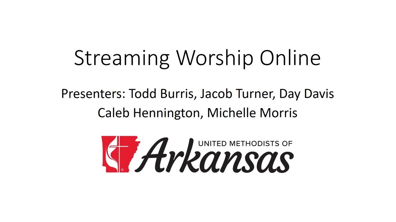 Streaming Worship Online (03/17/2020)
