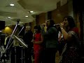 shaheena karim and her sister celina performing in lisbon on the ocasion of sha karim aga khan�s salgirah - 13th december 2007 - golden jubilee celebrations at the lisbon ismaili center