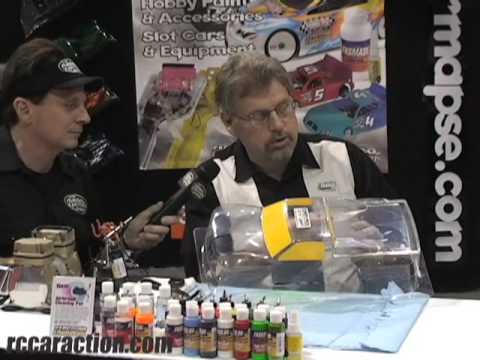 how to paint lexan rc body
