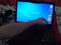 Brief preview of Sony Vaio laptop