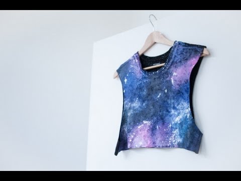 how to dye galaxy print