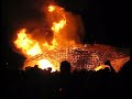 Uchronia starts to burn - Burning Man 2006