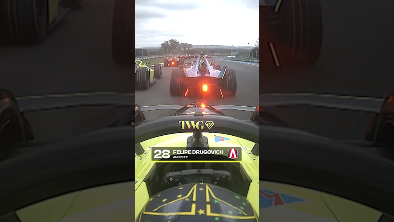 P20 to P1 in ATTACK MODE 🤯 #FormulaE #Motorsport #Racing