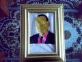 Vid0003peinture en soie de sa majeste mohamed 6 par saloua tounarti Vid0003peinture en soie de sa majeste mohamed 6 par saloua tounarti