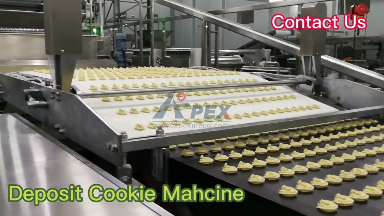 Biscuit /wafer/cookie/sandwiching Production Line Deposit Making Machine -Apex Machine