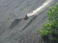 back down the hill