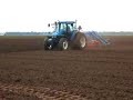 Vastetand met rol New Holland TS110