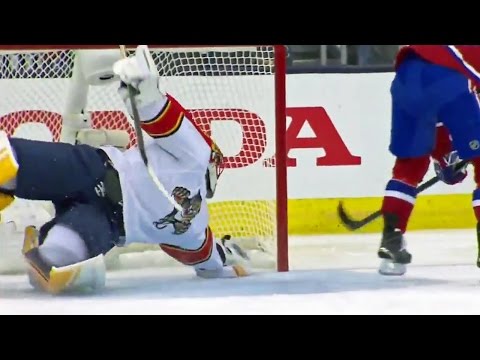 Video: Luongo steals the show in Shootout Competition