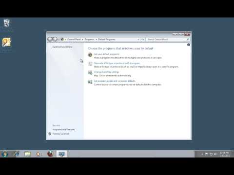how to set gmail as default email in windows 7