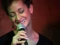 concierto en la sala el plaza de madrid de la gran cantante de jazz el 10 de enero de 08
