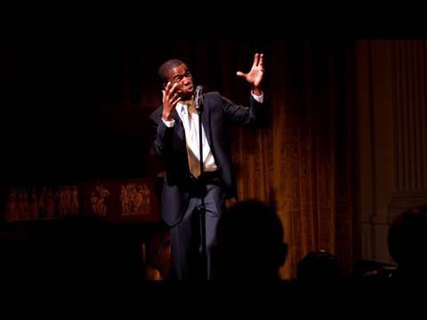 Joshua Bennett Performs at the White House Poetry Jam