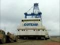 Coal mine dragline makes a big move