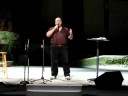 Mike singing the Lord's Prayer