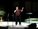 Mike singing the Lord's Prayer