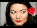 50s Glam/Pin-up Girl/MAC's Russian Red-Originals Look