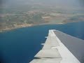 Taking off in Larnaca, Cyprus on Boeing 767 Taking off in Larnaca, Cyprus on Boeing 767