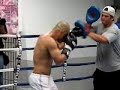 Miguel Cotto training in Puerto Rico