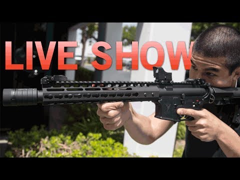 Live Show with Extreme Custom Airsoft Guns & More! - Airsoft GI