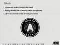 Google I/O 2008 - Authenticating to Google Data Services