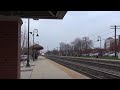 Amtrak 164, 24 & 46 Leads California Zephyr #6 East With a Private Car, Downers Grove, IL