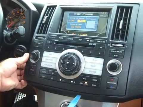 Infiniti FX Stereo Removal and Repair 2006-2008