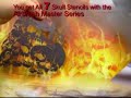 Skull Stencils from AIRBRUSH MASTER SERIES
