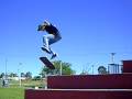 Skateboarder Getting Ran Over By A Biker
