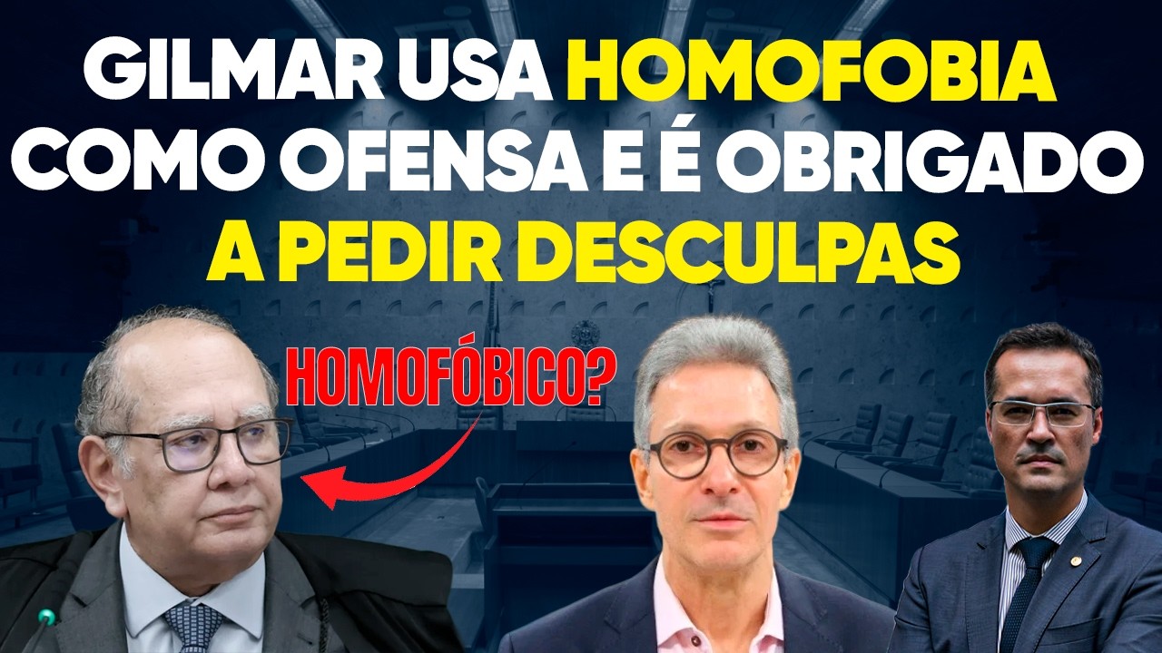 Gilmar ataca Zema, é obrigado a se desculpar e sai humilhado!