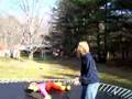 Jon Maginnis on trampoline