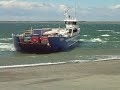 Ferry in the Straights of Magellan Ferry in the Straights of Magellan